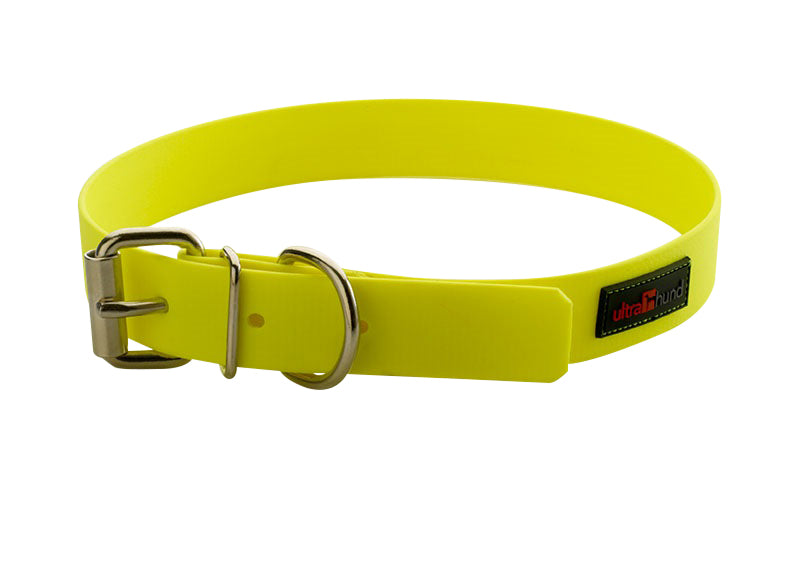 Ultrahund Play Regular Collar 3/4" Yellow 16 Inches