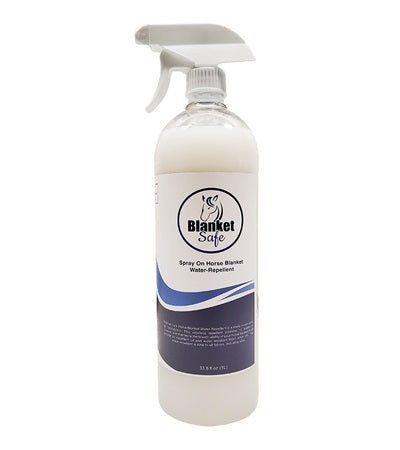 Blanket Safe Spray on Horse Blanket Water Repellent 33.8 oz.