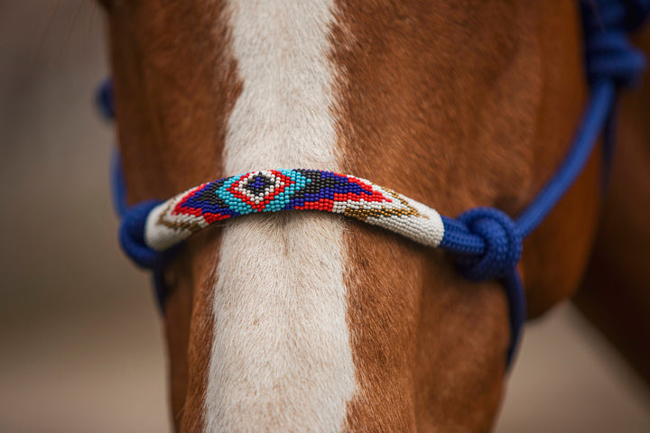 Beaded Rope Halter & Lead